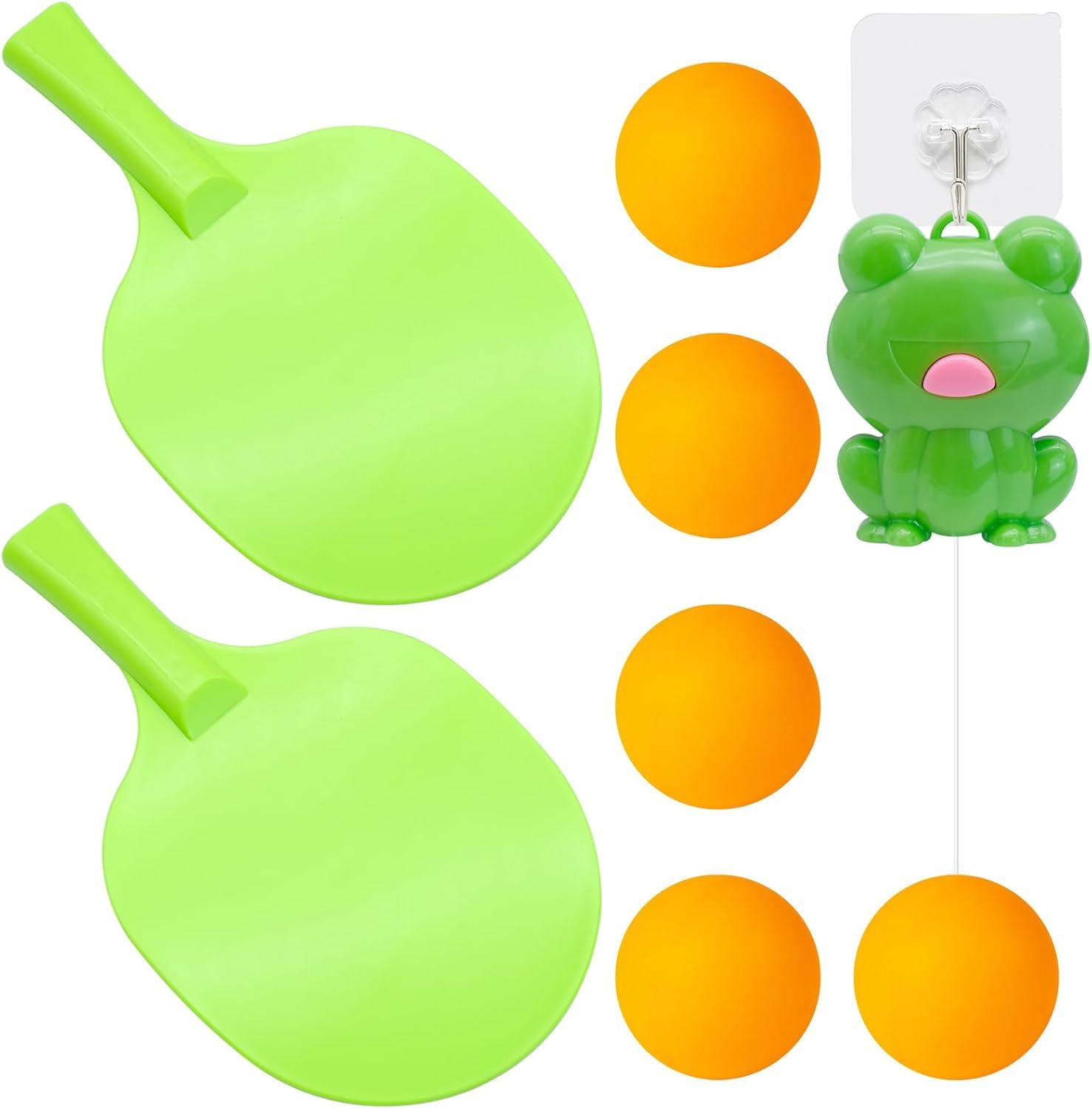 Hang-N-Pong: The Ultimate Indoor Table Tennis Trainer for Kids and Adults-Normal