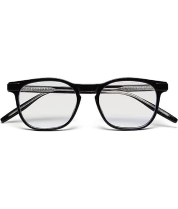YourSpex Black Square Eyeglass Frame ( Pack of 1 )