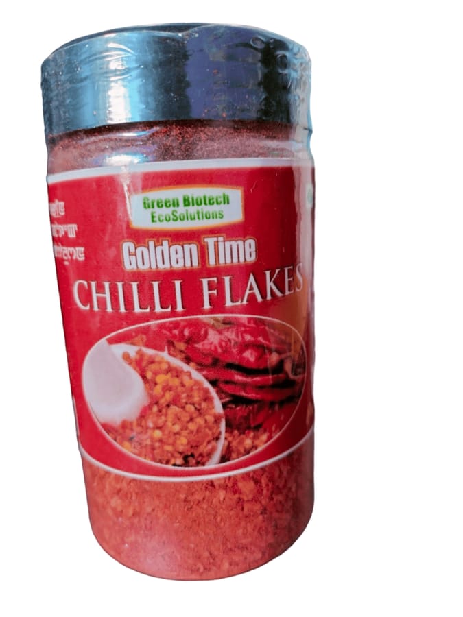 Golden Time Chilli Flakes - 80 gm