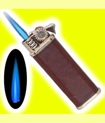 JMALL Brown Aluminium Cigarette Lighter ( Pack of 1 )