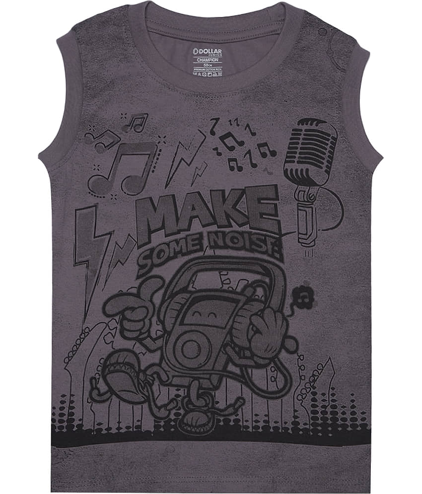 Dollar Champion Kidswear Pack of 2 Boys Cotton T-Shirt ( Multicolor )