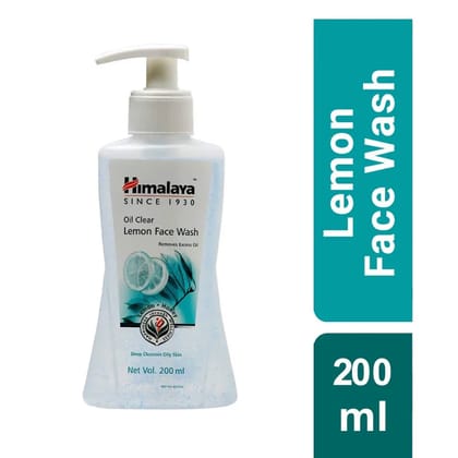 Himalaya Oil Clear Lemon Face Wash (200ml) Himalaya Oil Clear Lemon Face Wash (200ml)