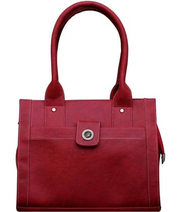 Fostelo -   Beige Faux Leather Shoulder Bag