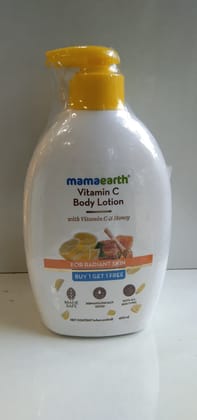 Mamaearth® Vitamin c Body lotion For radiant skin Buy 1 get 1 free 