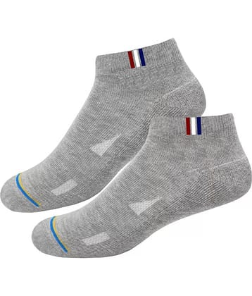 PLIMA Pack of 5 Men's Cotton Blend Ankle Length Socks ( Multicolor )