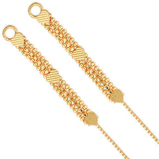 Kanchain Ear chain kanoti ear Cuff Ear to Ear Chain for Women and Girls- (VFJ1011KC)