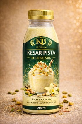 KB KESAR PISTA MILKSHAKE