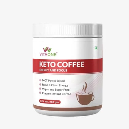 VitaOne Instant Keto Coffee Mix for Energy & Weight Support VitaOne Instant Keto Coffee Mix for Energy & Weight Support