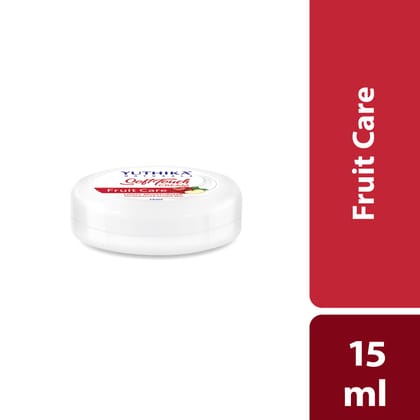 Yuthika Fruit Care Light Moisturizer Cream 15ml Pack of 24, Non Sticky, Instant Hydration, Deep Nourishment