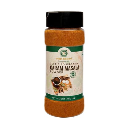 Organic Garam Masala Powder - 100 gms (Weight - 100g) by green blossom agritech ventures private limited