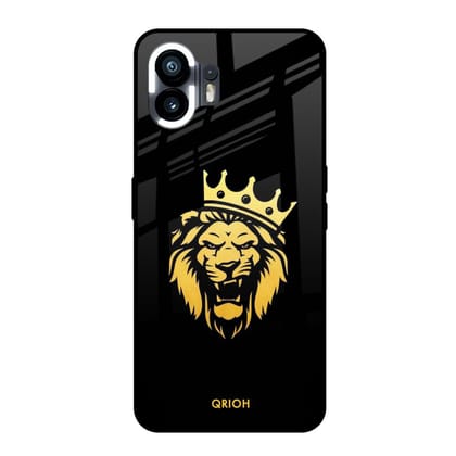 Lion The King Glass Case for Nothing Phone 2