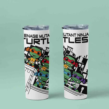 TMNT Cute Stainless Steel Metal Tumbler
