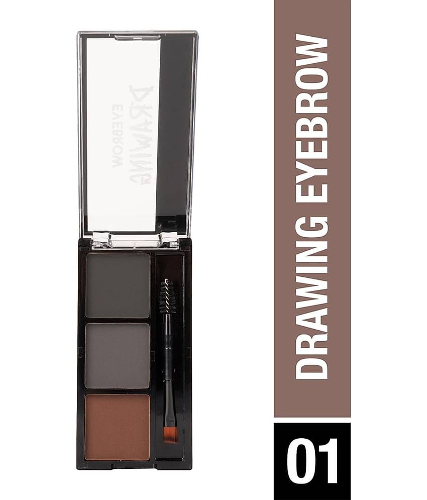 Hilary Rhoda Shade 01 Brow Eyebrow Kit Shade 01 Black 44 g