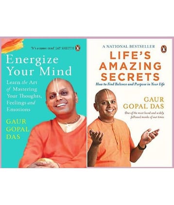Life's Amazing Secrets + Energize Your Mind - Combo of 2 Books by Gaur Gopal Das