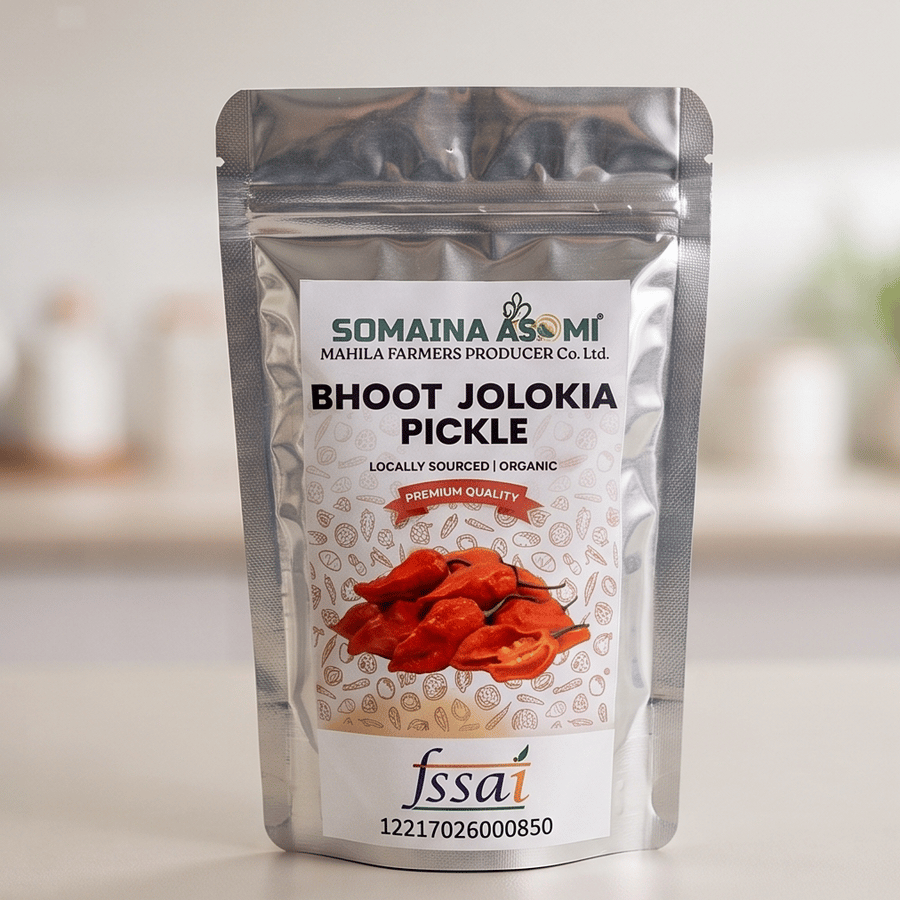 Bhoot Jolokia Pickle  - 250 gm