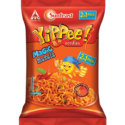 Sunfeast Yippee! Instant Noodles - Magic Masala, 120 G