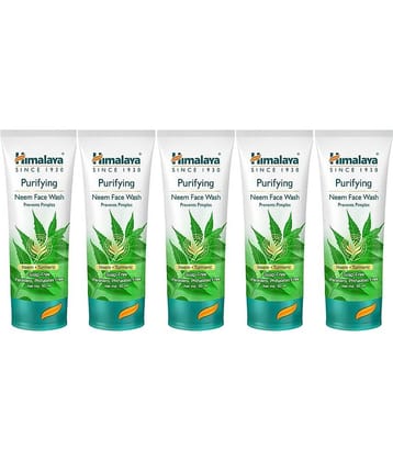 Himalaya - Acne or Blemishes Removal Face Wash For All Skin Type ( Pack of 5 )