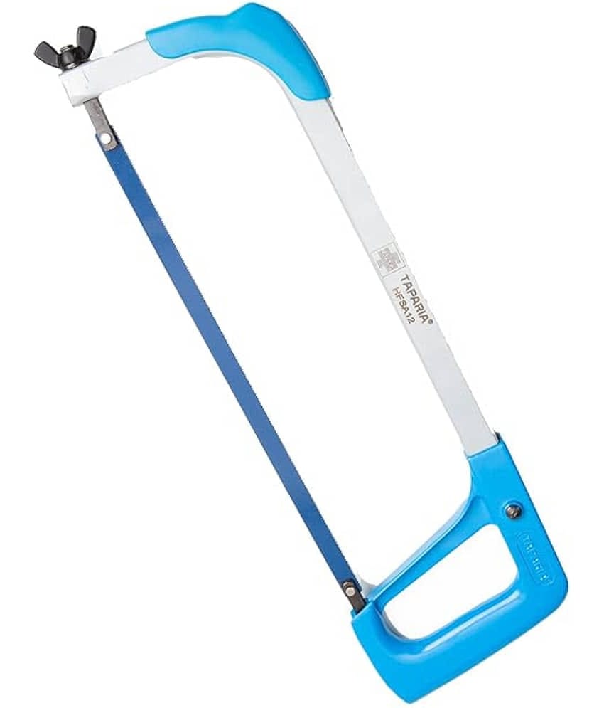 TAPARIA Heavy Duty 12" Inch Aluminium Handle Hacksaw Frame with Blade (HFSA12)
