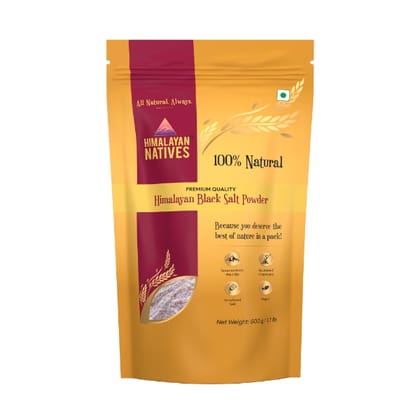 Himalayan Natives Black Salt Powder 500 Gms