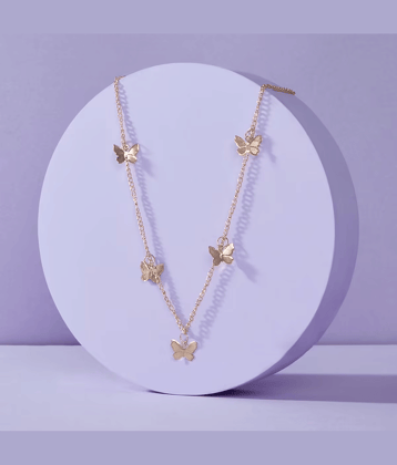 Sunhari Jewels Golden Pendant ( Pack of 1 )