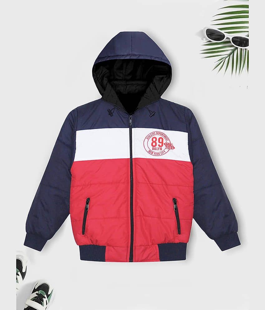 Trampoline Boys Polyester Puffer Jacket ( Multicolor , Pack of 1 )