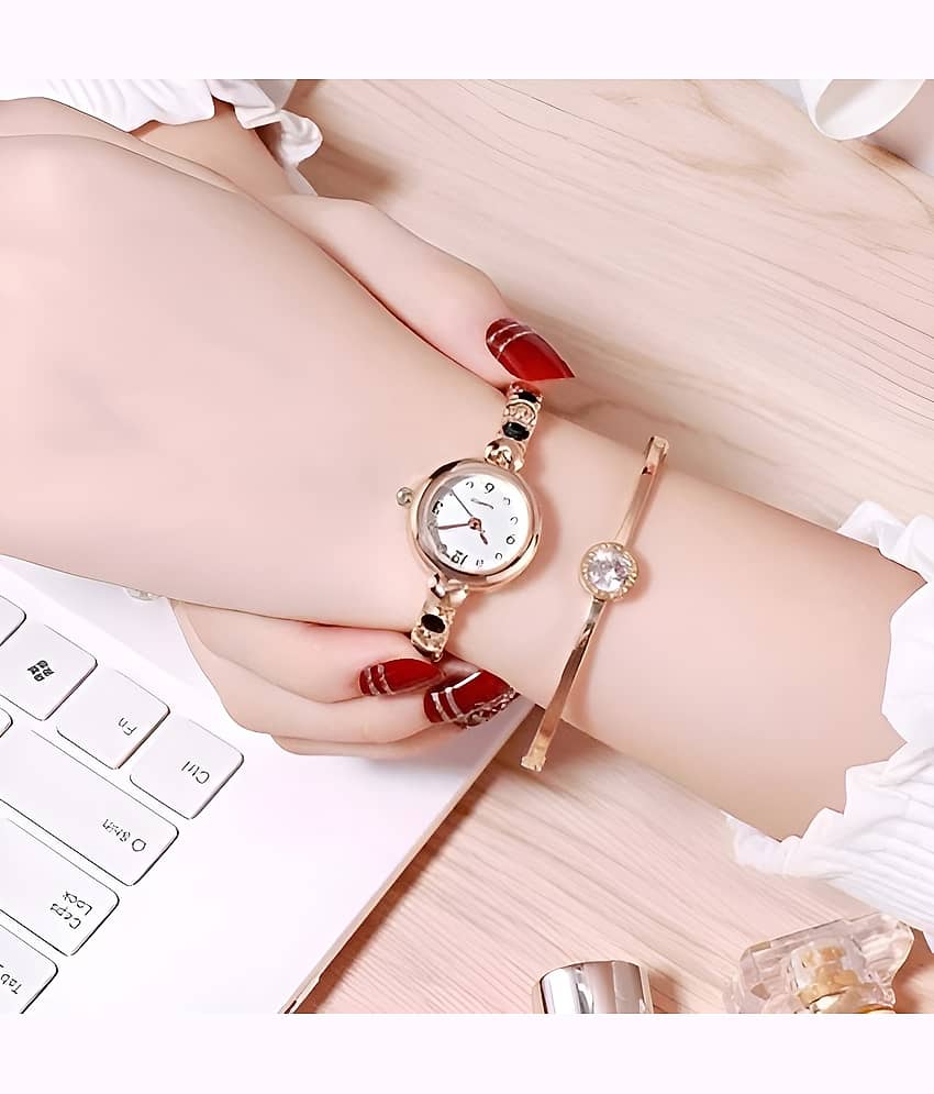 Cosmic Multicolor Metal Analog Womens Watch
