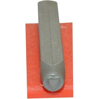 Scorpion Design Stamp Lace Heart Shape For Jewelry Making Punching Tool Punches  Punching Machines  (Pack Of 1, Grey)