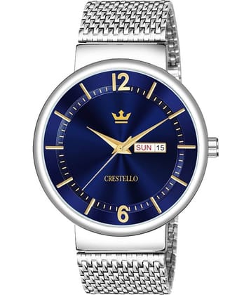Crestello - Silver Metal Analog Men's Watch