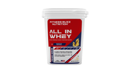 Fitness Buzz Nutrition I Prime Series I All in Whey with Added Digestive Enzymes I 20G Protein Per Serving I 4.3 BCAA Per Serving I 5.3G EAA Per Serving I Low Sugar I Nutraceutical I Veg I Malai Kulfi I 4 KG