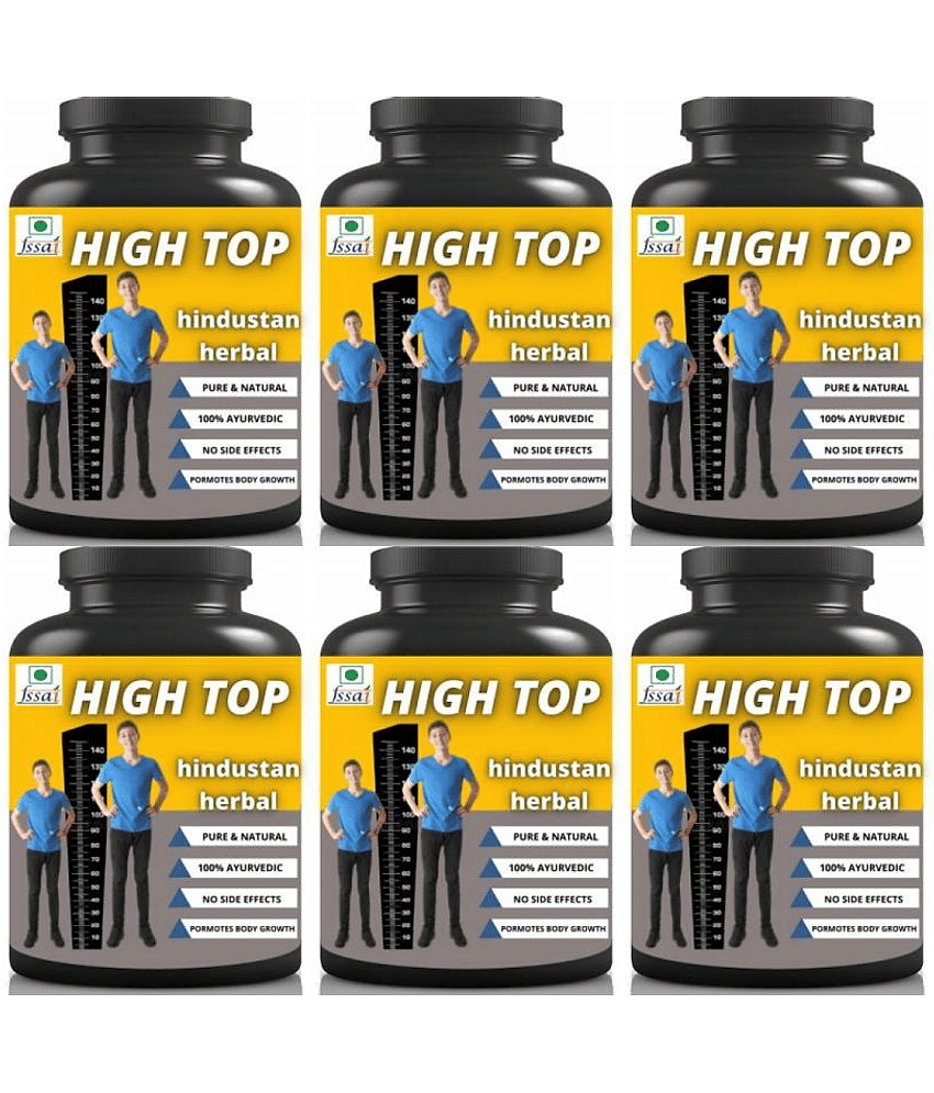 Hindustan Herbal High Top Chocolate flavor 0.6 kg Powder Pack of 6