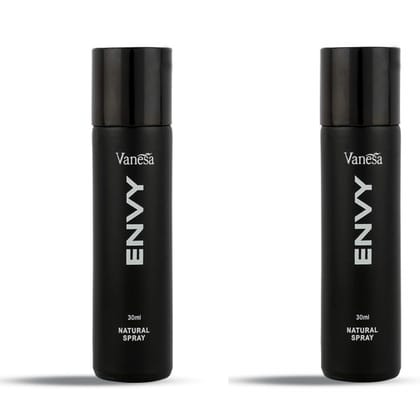 Envy Black Eau De Parfum For Men, 30 ml - Pack of 2