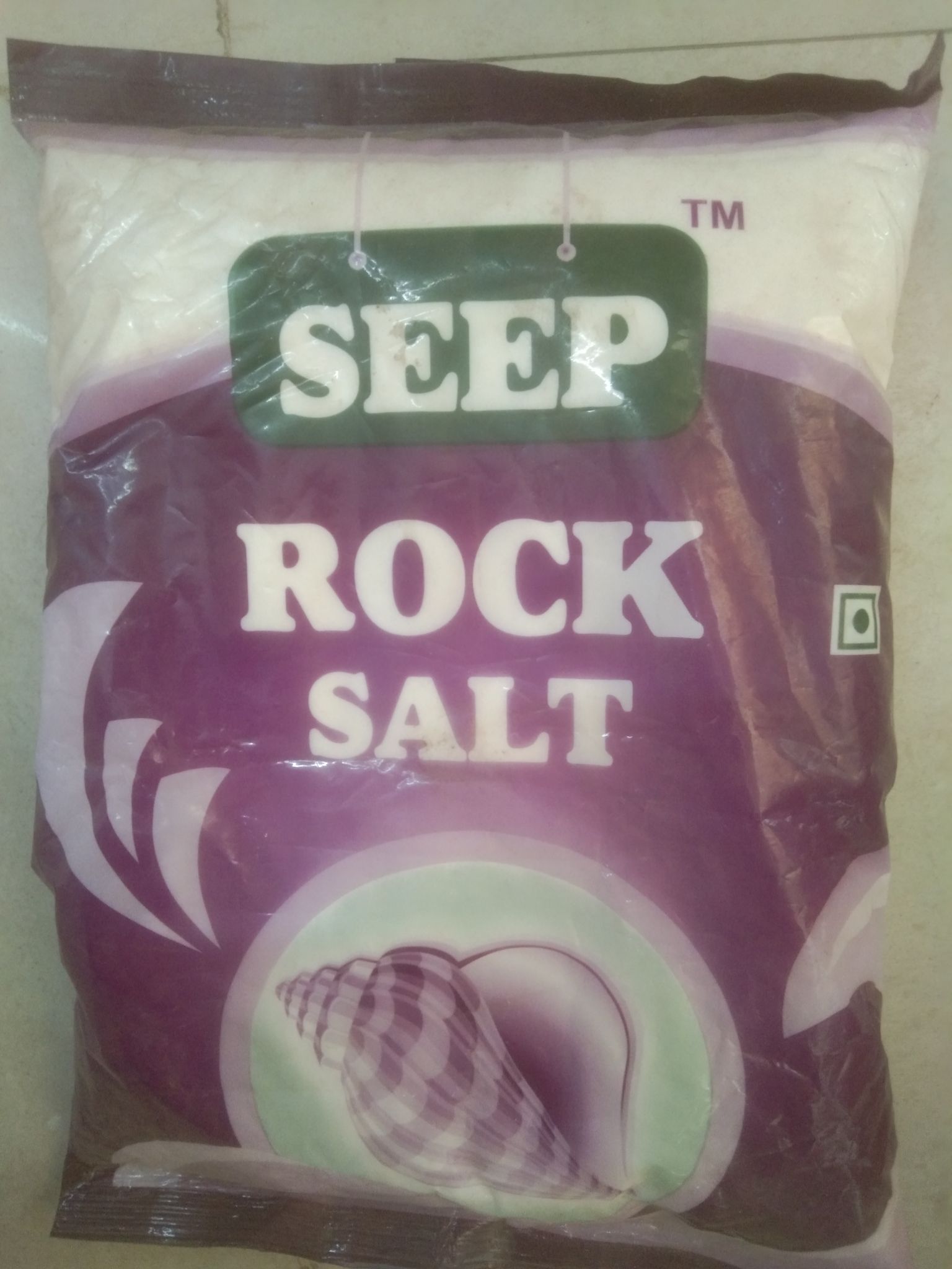 Seep rock salt