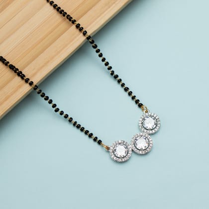 Zirconia Triveni Mangalsutra