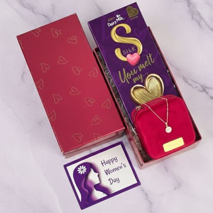 Personalized Jewellery Box with 11 11 Locket International Women's Day Gift
