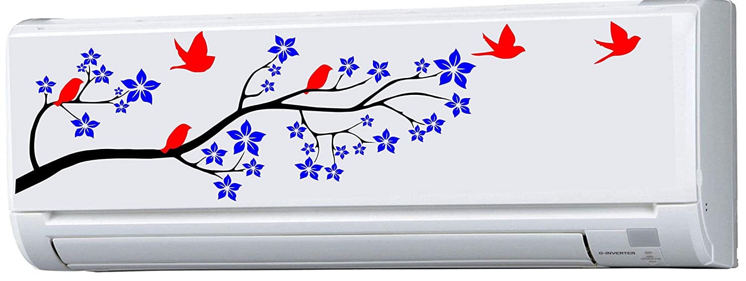 DreamKraft Decorative AC Air Conditioner Sticker (91 cm X 26 cm)