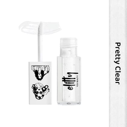 Transparent Lip Gloss with Shimmer Finish