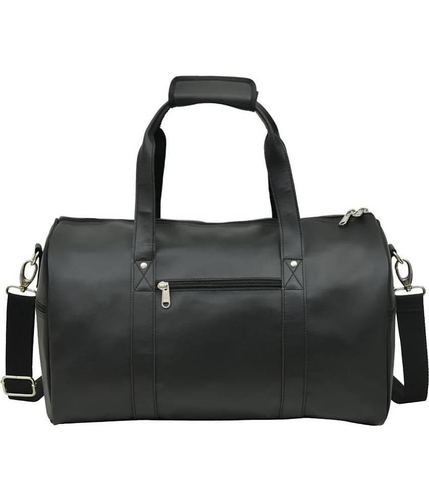 MATRICE - Black Artificial Leather Duffle Bag
