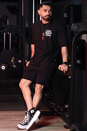 DSCY Streetwear Coord Set (BLACK)-S