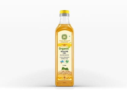 Organic Groundnut Oil ( Kachi Ghani) - 1 Ltr I Green Blossom (Size - 1L) by green blossom agritech ventures private limited
