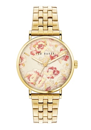 Ted Baker Cream Dial Women Watch - BKPPHF208-Beige