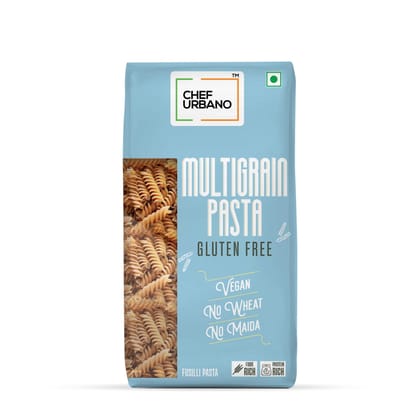 Chef Urbano Pasta Multi Grain Fusilli Pouch 250 Gms (MRP: Rs. 170/-)