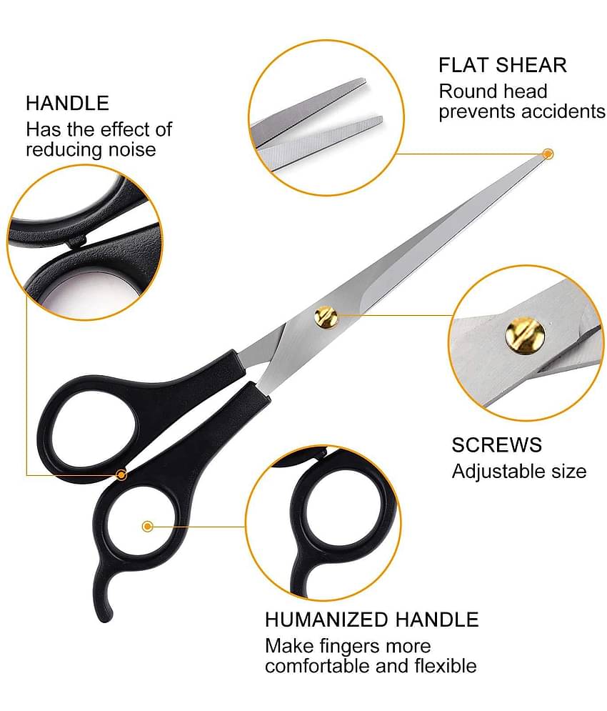 Stainless steel to Hair Cutting Scissors 6.5 inches - Professional Stainless Steel Barber Scissors, Extra Sharp Hair Cutting Shears, Premium hair scissors For Men, Women, Kids & Adults