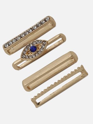 Clara Evil Eye Embellished Glide Charm