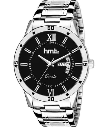 HMTe - Silver Metal Analog Men's Watch