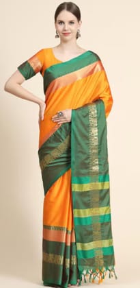 Trending Pathani Kanjivaram Silk Woven Saree
