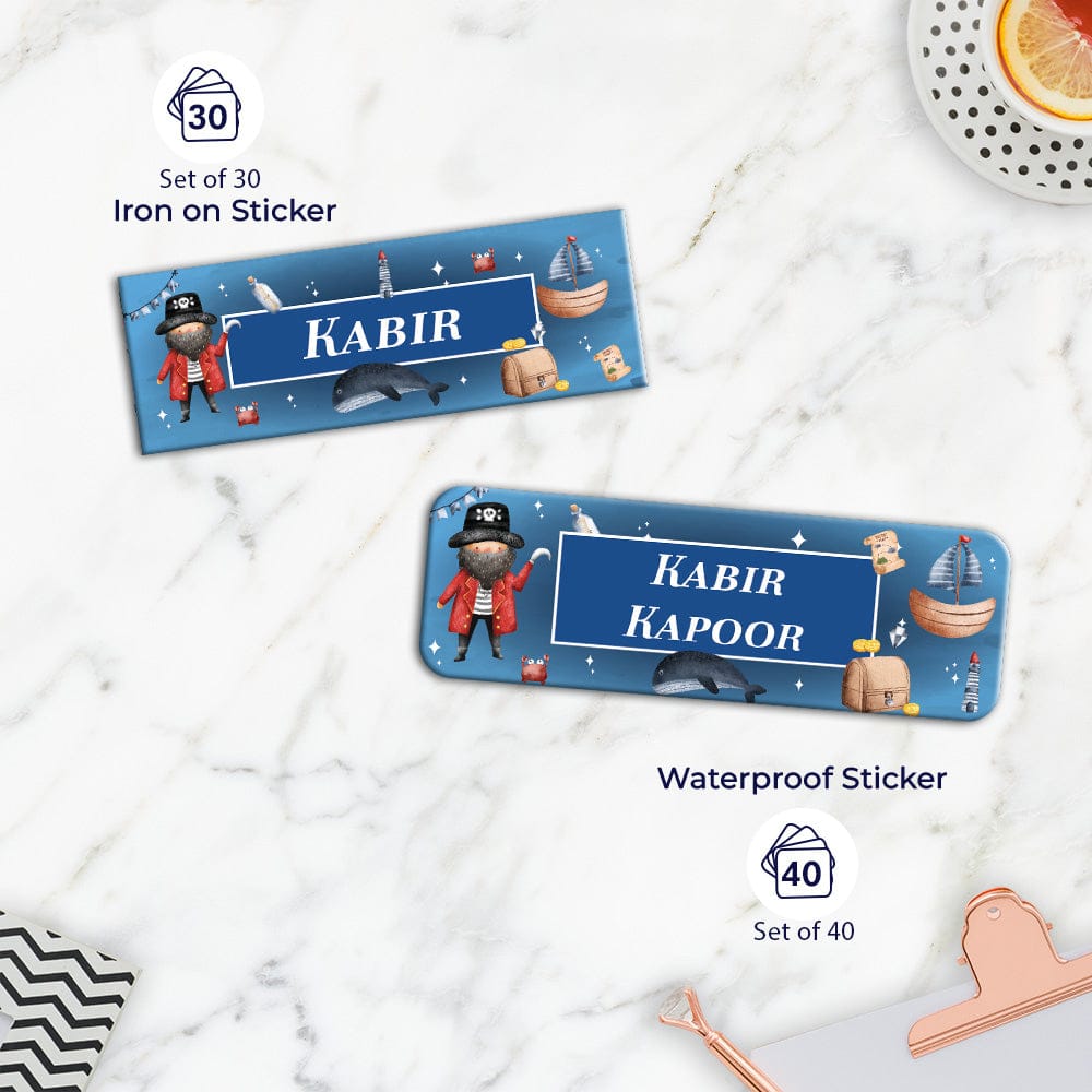Treasure Island Labelling Value Pack-Navy Gradient