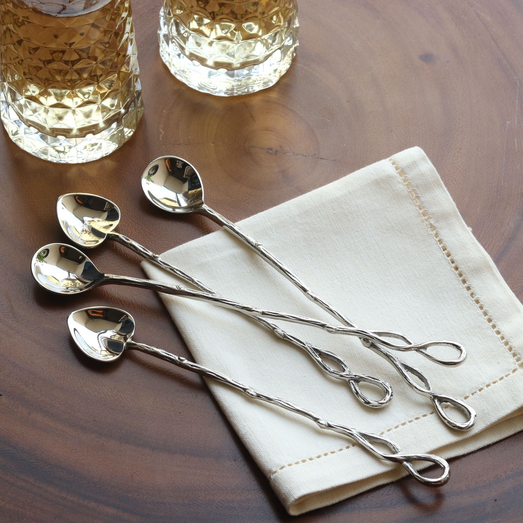 Long Stirring Spoon - Set of 4