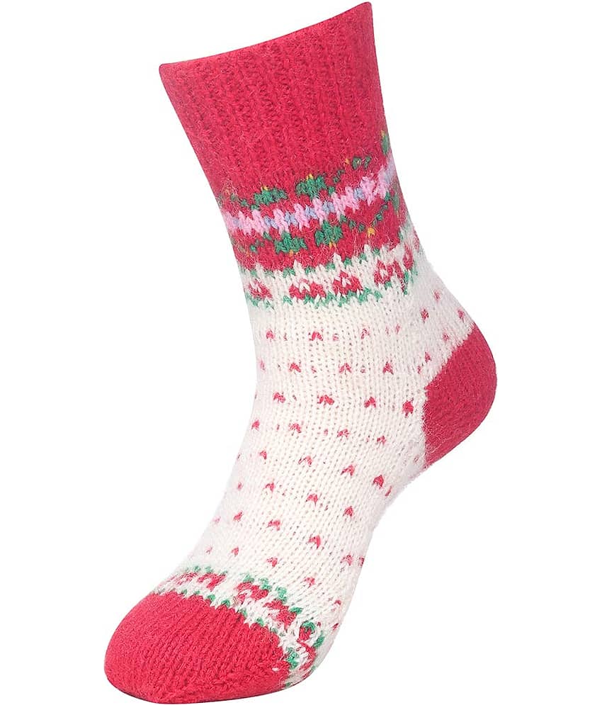 KC Store Women's Handmade Woolen Socks For Winters