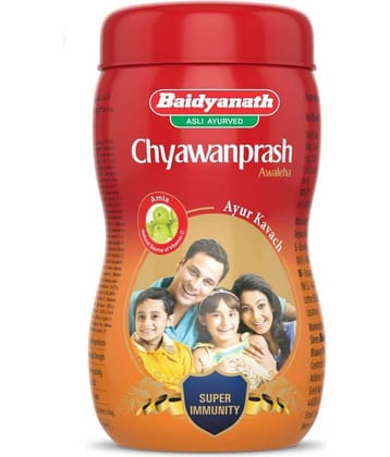 Baidyanath Chyawanprash 950 g, for Daily Health | Ayurvedic, Natural | All Age Groups| Builds Overall Health | With Goodness of 42+ Ayurvedic Herbs