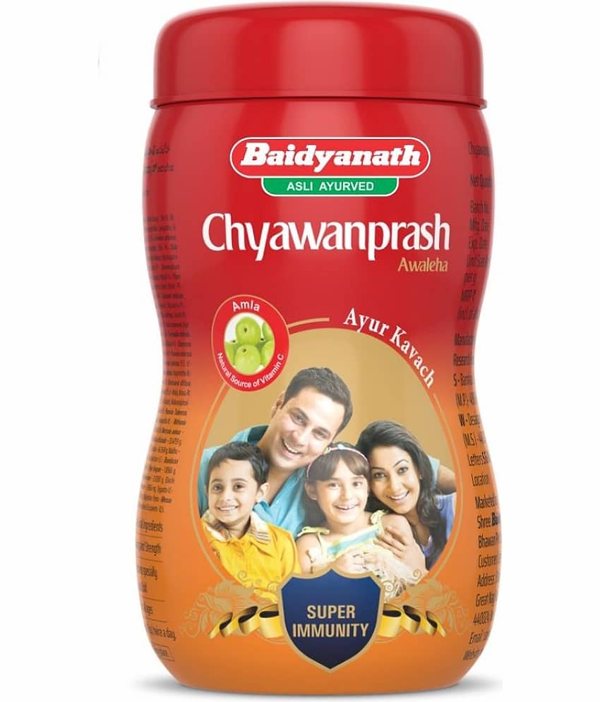Baidyanath Chyawanprash 950 g, for Daily Health | Ayurvedic, Natural | All Age Groups| Builds Overall Health | With Goodness of 42+ Ayurvedic Herbs